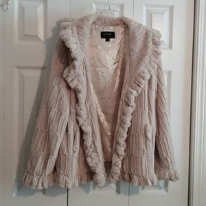 Faux fur ladies jacket